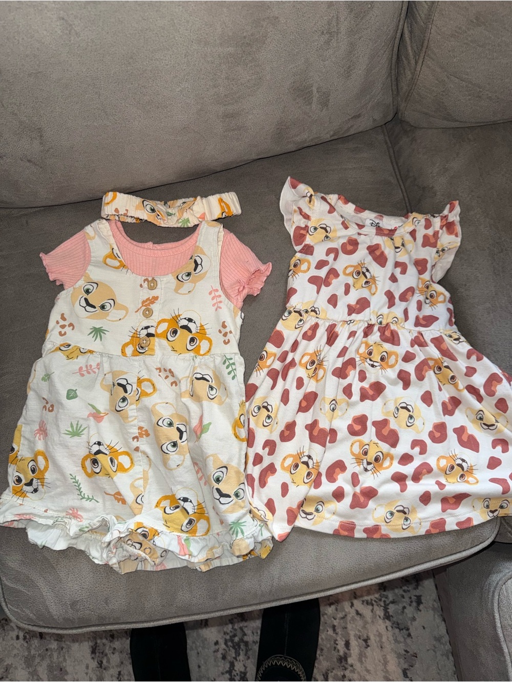 Baby Girl Nala Lion King Romper and Dress
